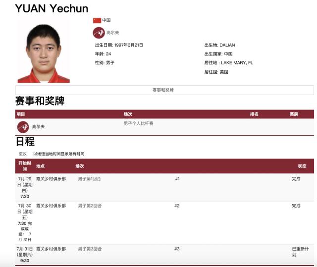 mk体育官网-高尔夫：落后6杆 袁也淳奥运决赛日不放弃