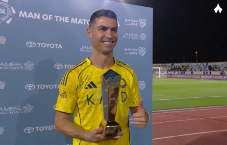 mk体育APP-进球+直塞策动！官方：C罗当选利雅得胜利vs阿科多全场最佳